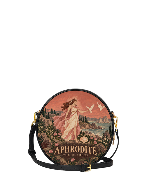 "Aphrodite" Circle Crossbody Bag