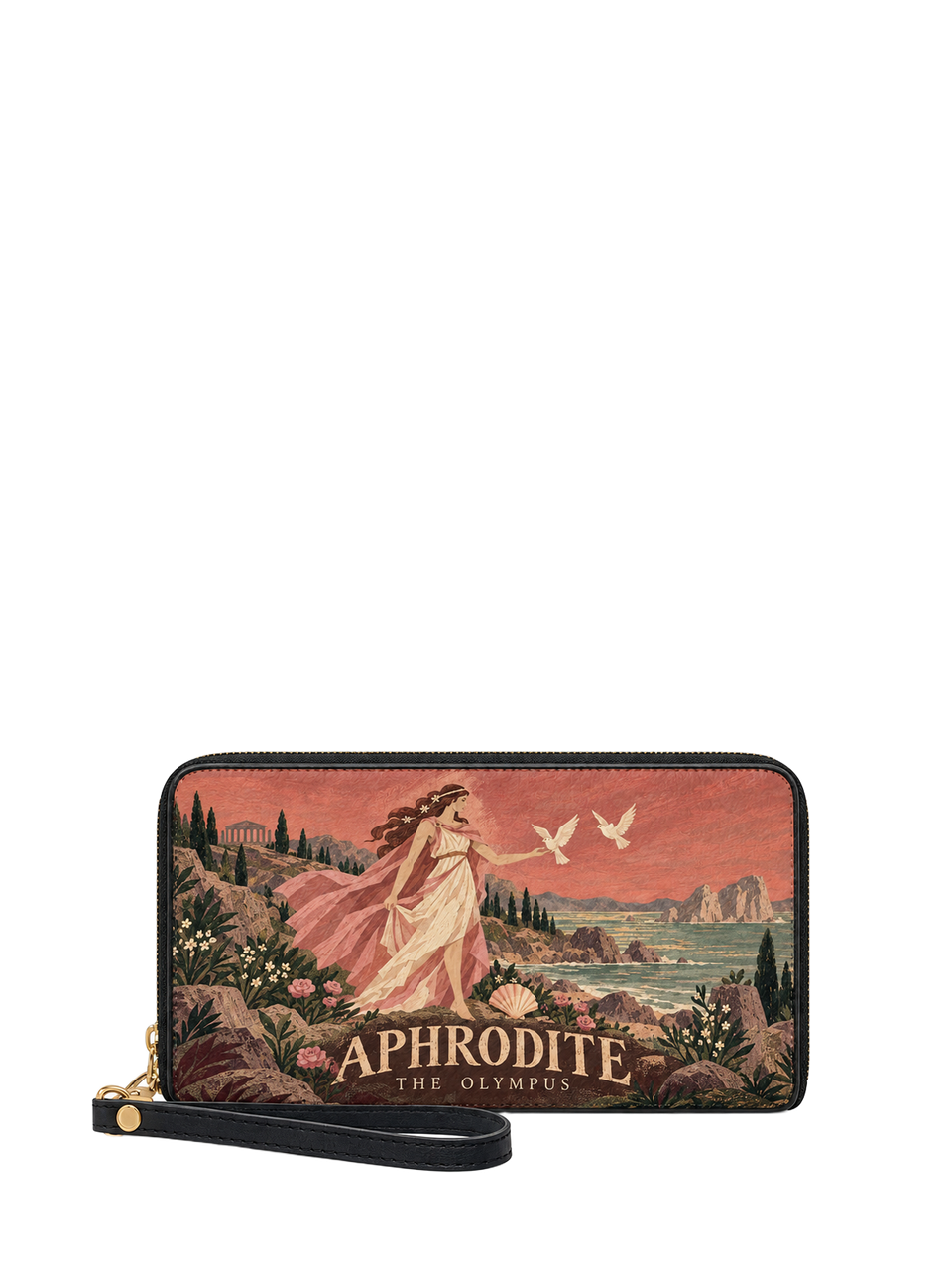 "Aphrodite" Long Wallet