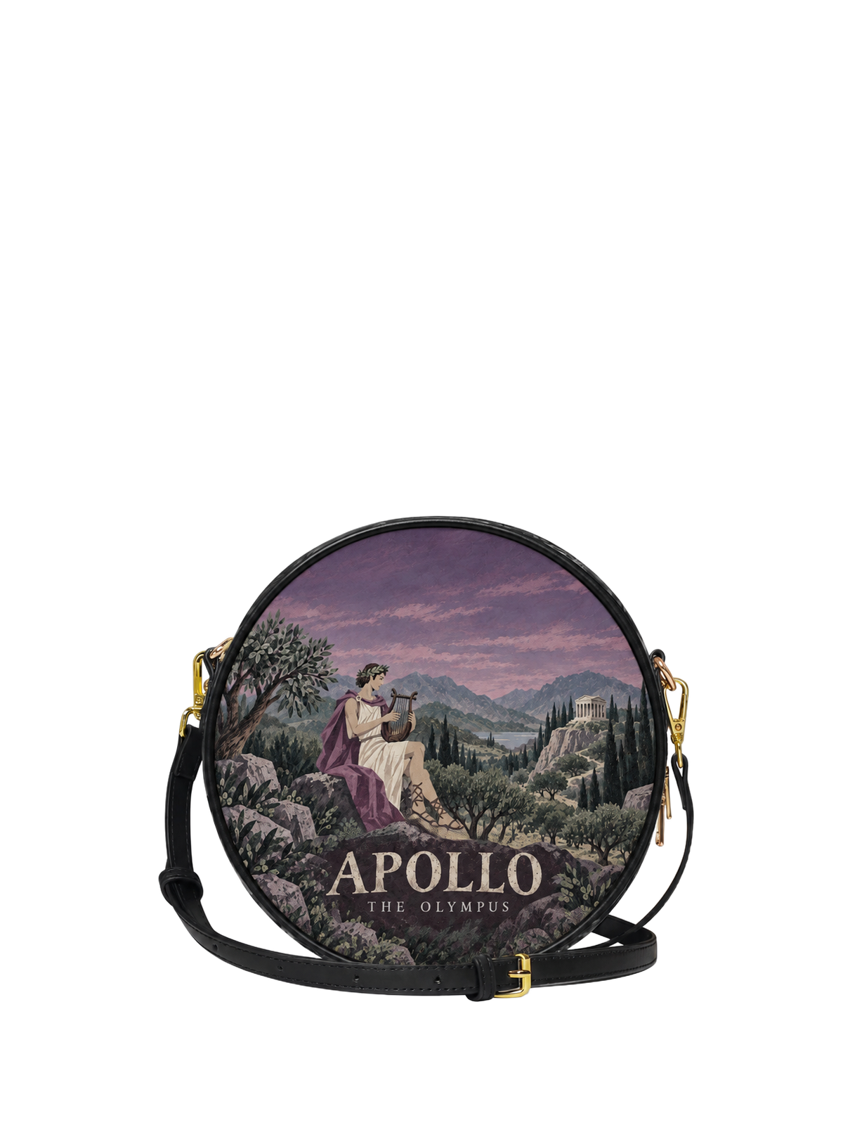 "Apollo" Circle Crossbody Bag