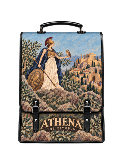 "Athena" Leather Backpack