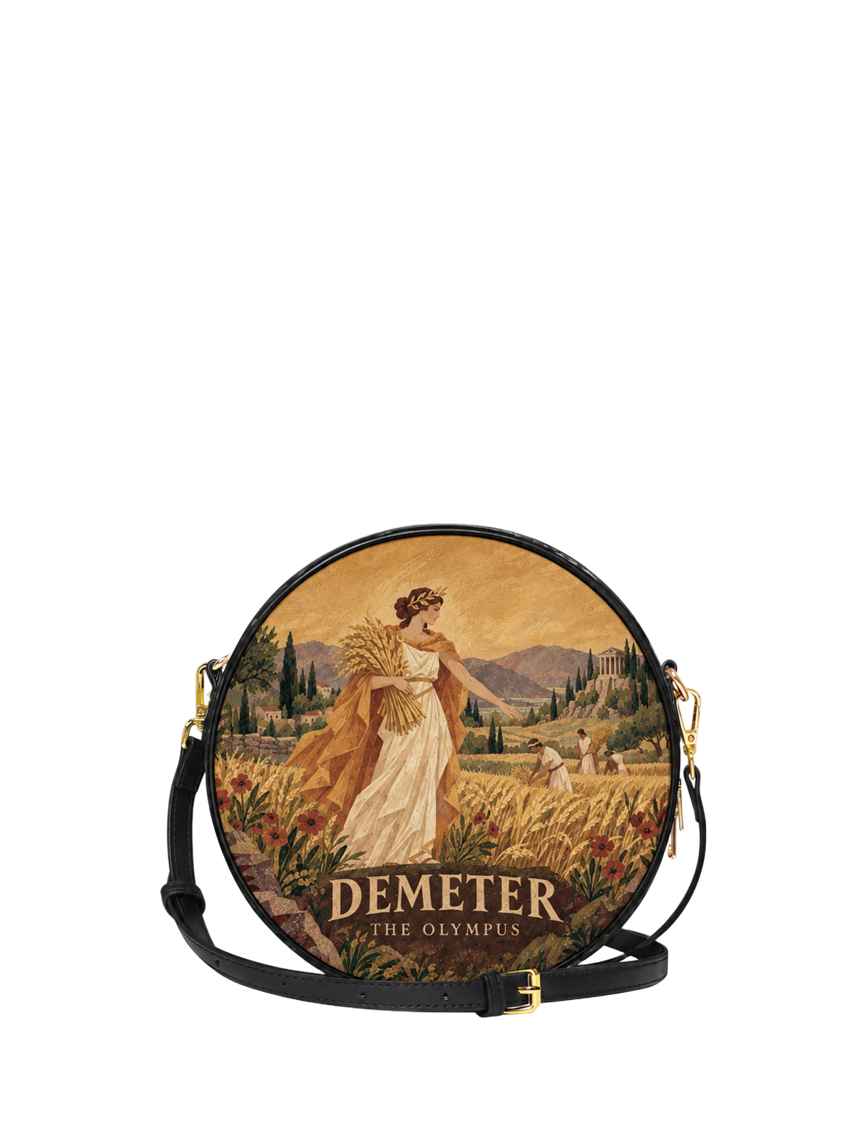 "Demeter" Circle Crossbody Bag