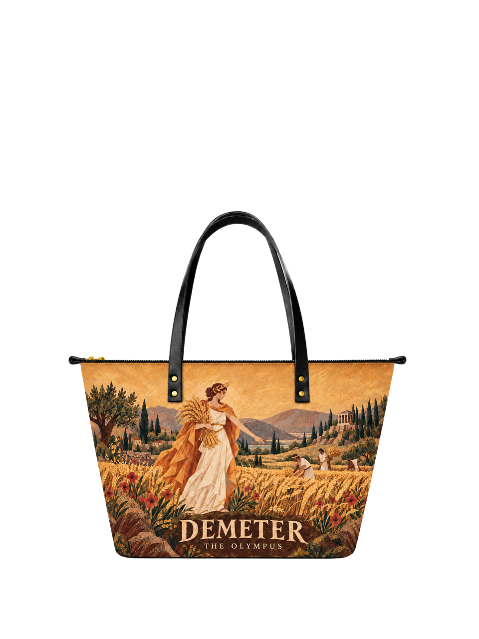 "Demeter" Leather Tote Bag