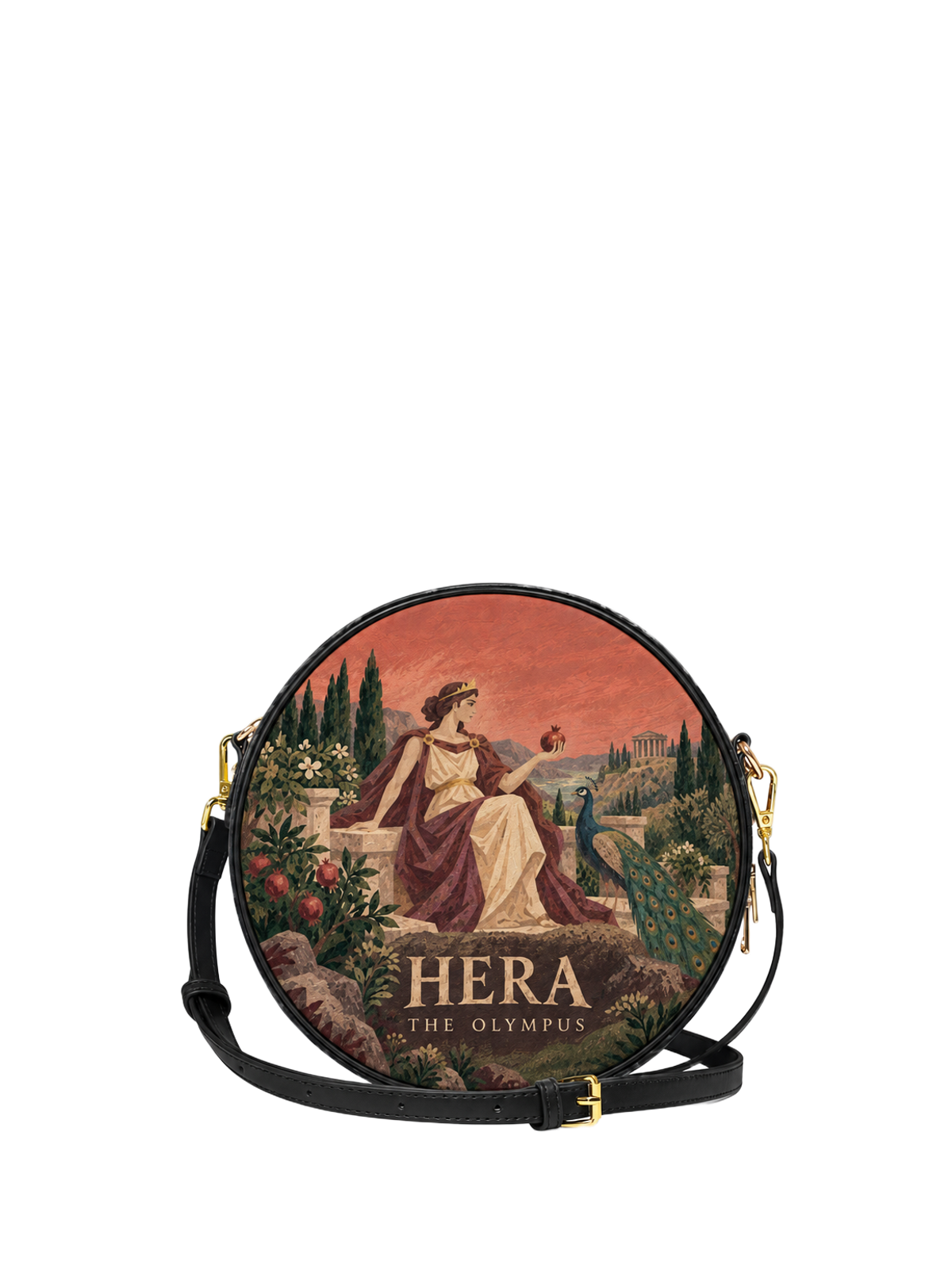 "Hera" Circle Crossbody Bag