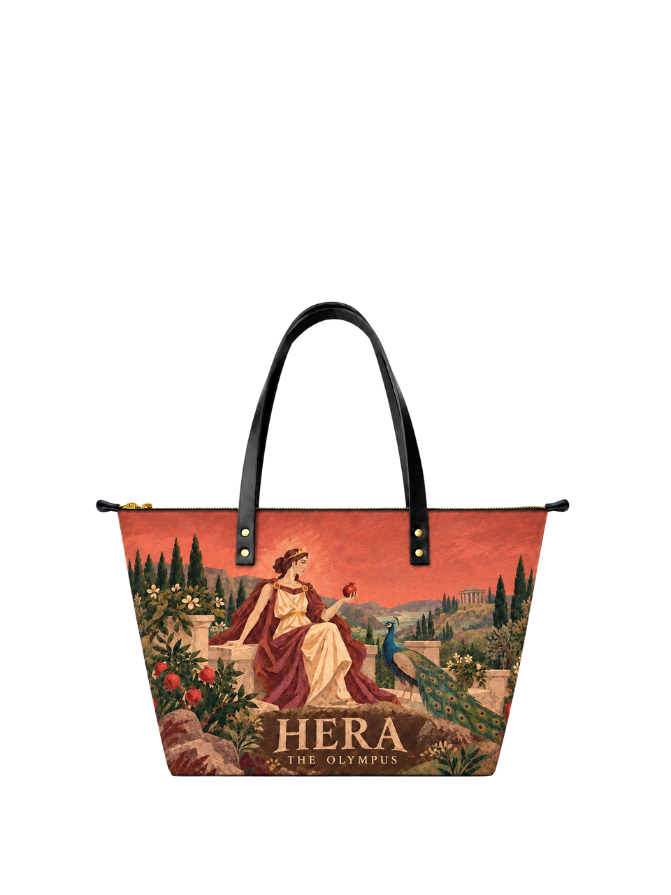 "Hera" Leather Tote Bag