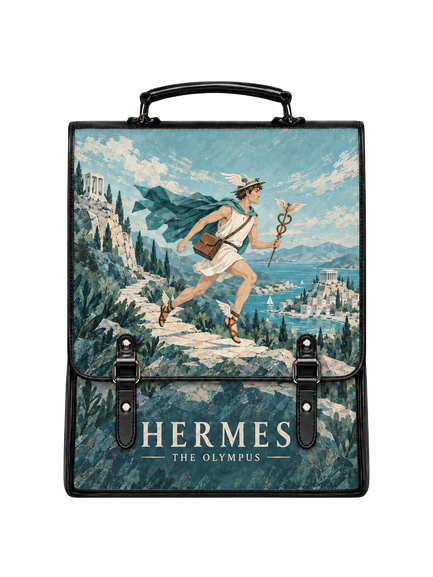 "Hermes" Leather Backpack