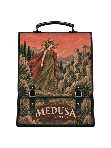 "Medusa" Leather Backpack