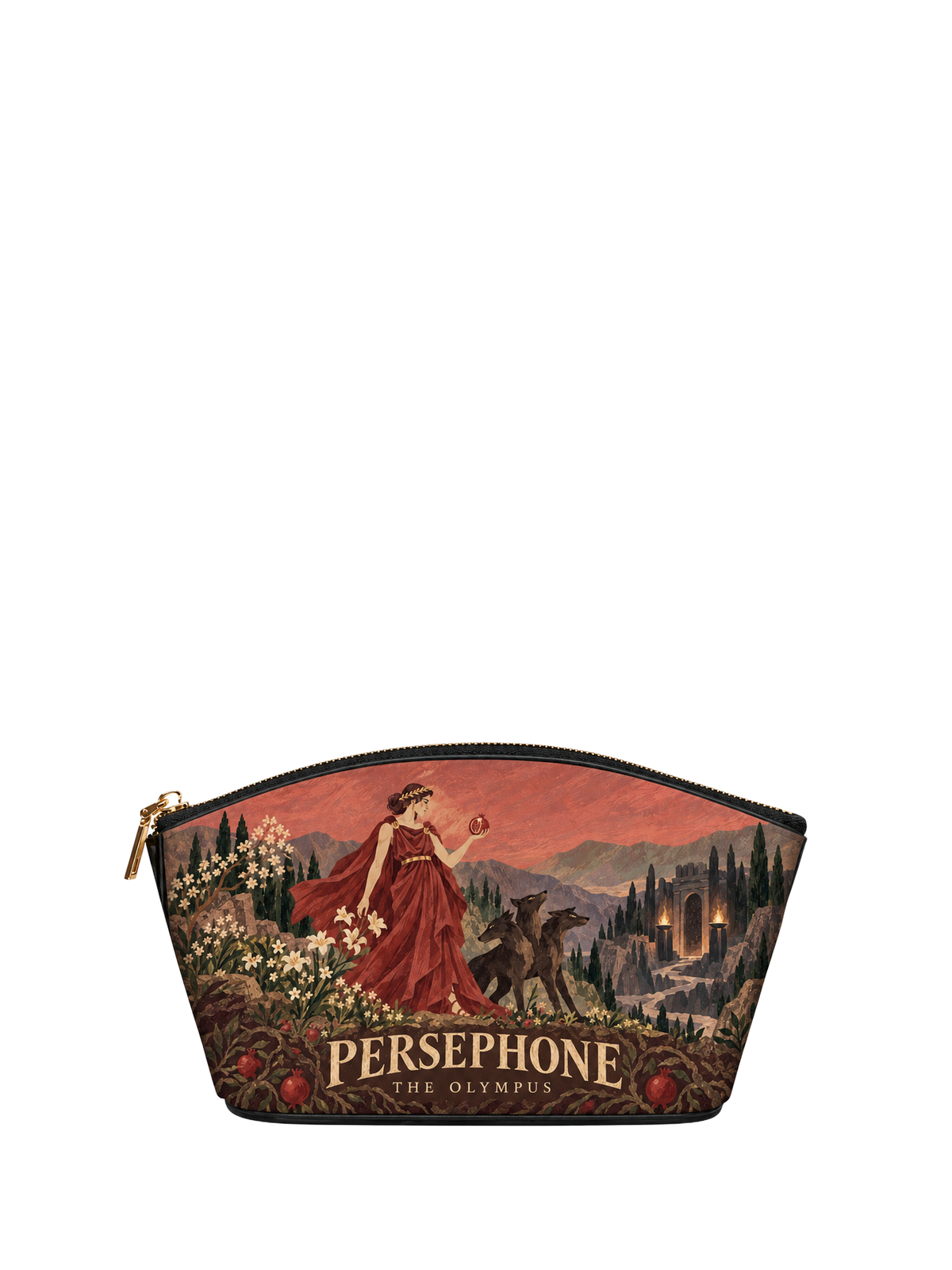 "Persephone" Eclipse Makeup Bag