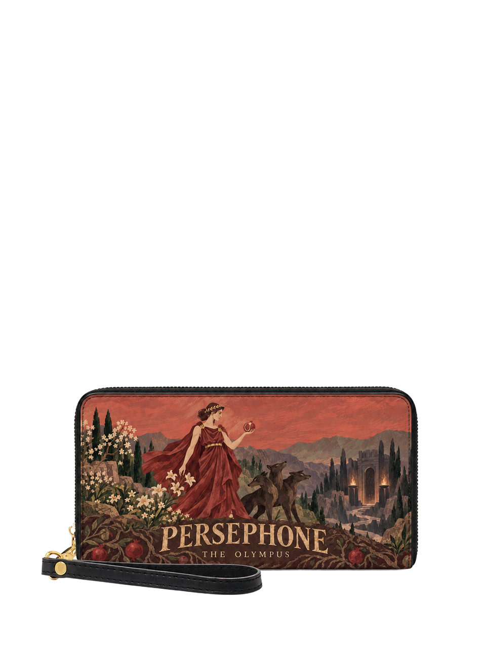 "Persephone" Long Wallet