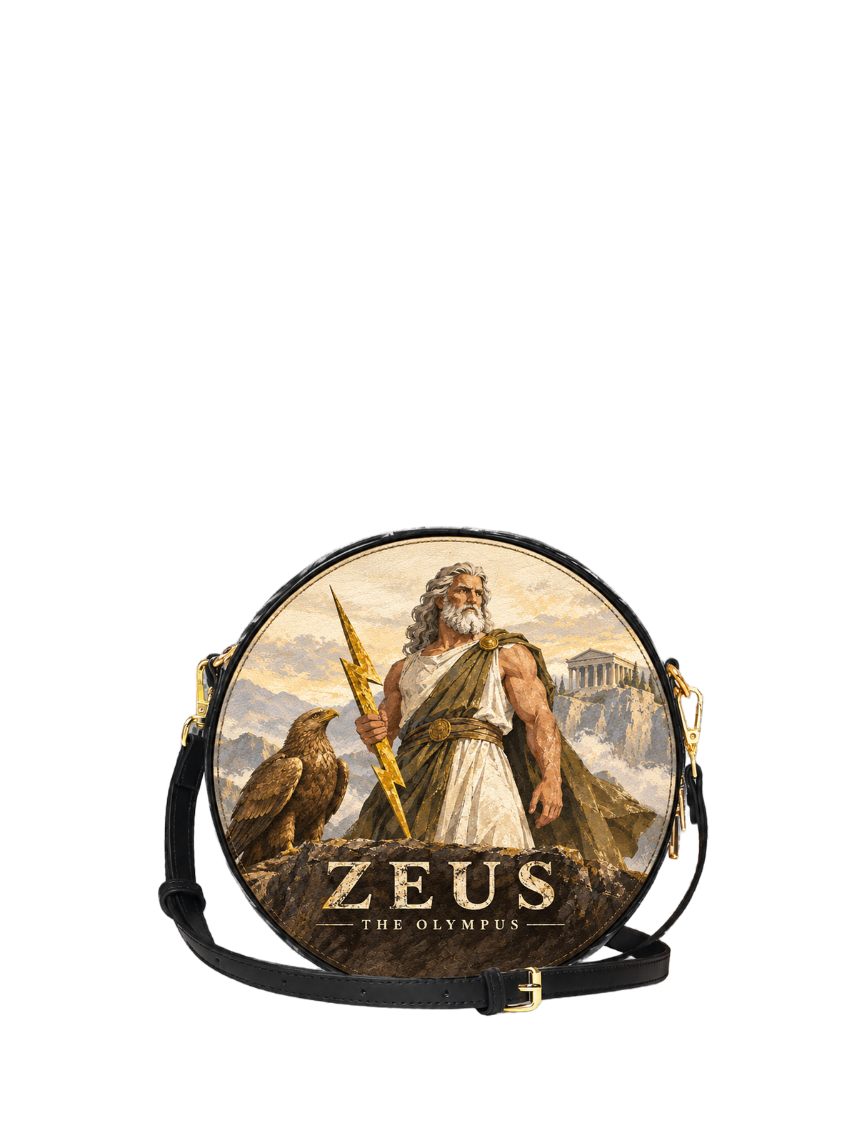 "Zeus" Circle Crossbody Bag