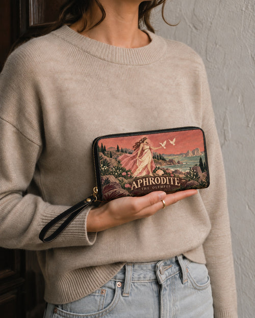 "Aphrodite" Long Wallet