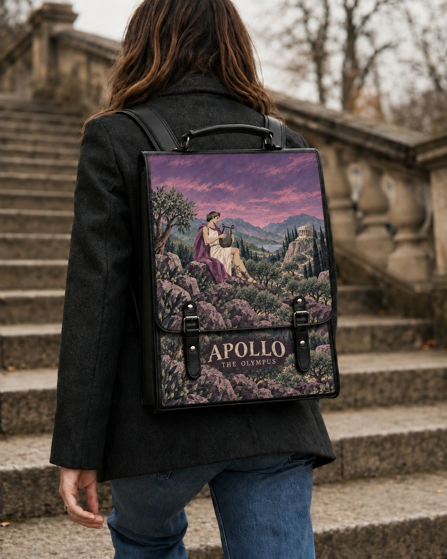"Apollo" Leather Backpack