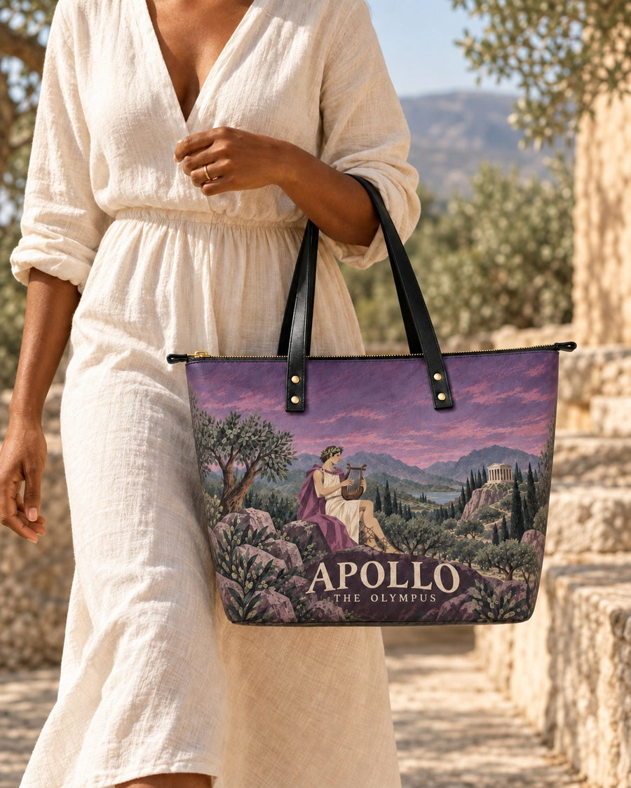 "Apollo" Leather Tote Bag