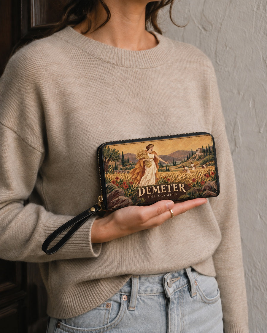 "Demeter" Long Wallet