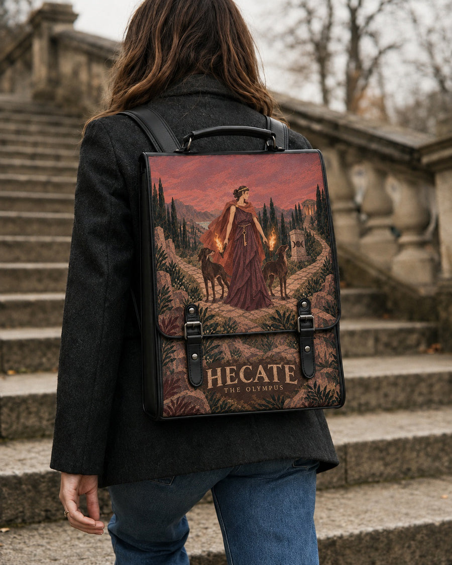 "Hecate" Leather Backpack