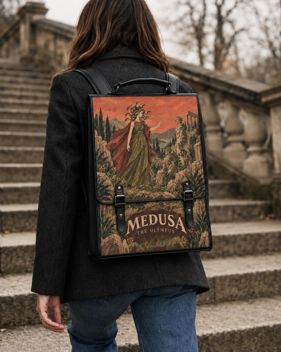 "Medusa" Leather Backpack