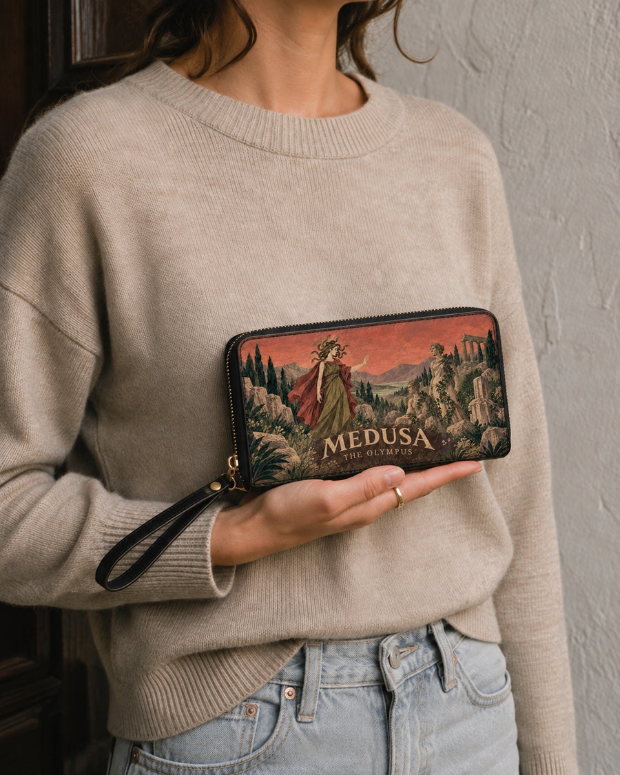 "Medusa" Long Wallet