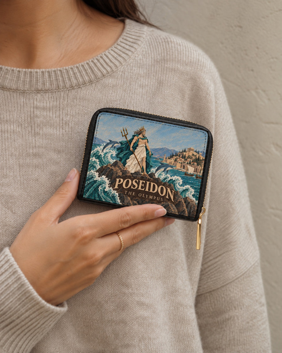 "Poseidon" Mini Wallet
