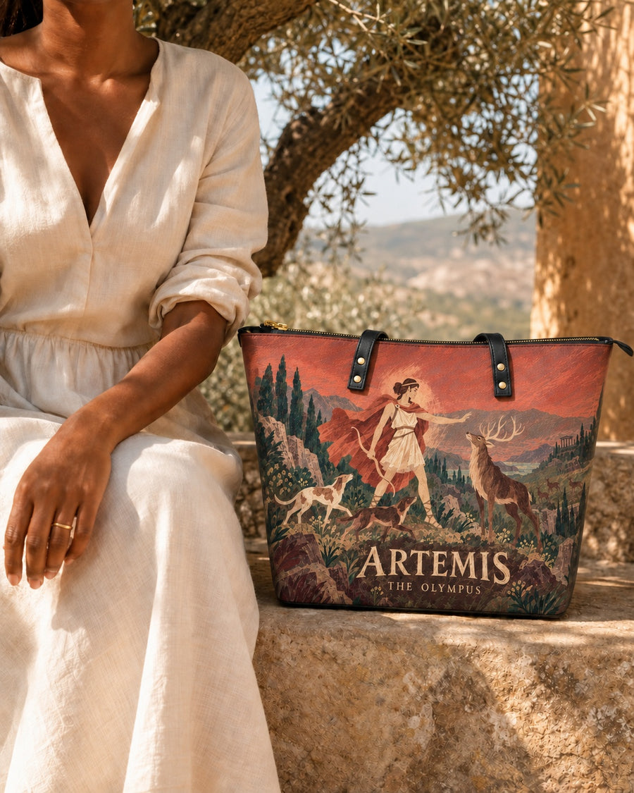 "Artemis" Leather Tote Bag