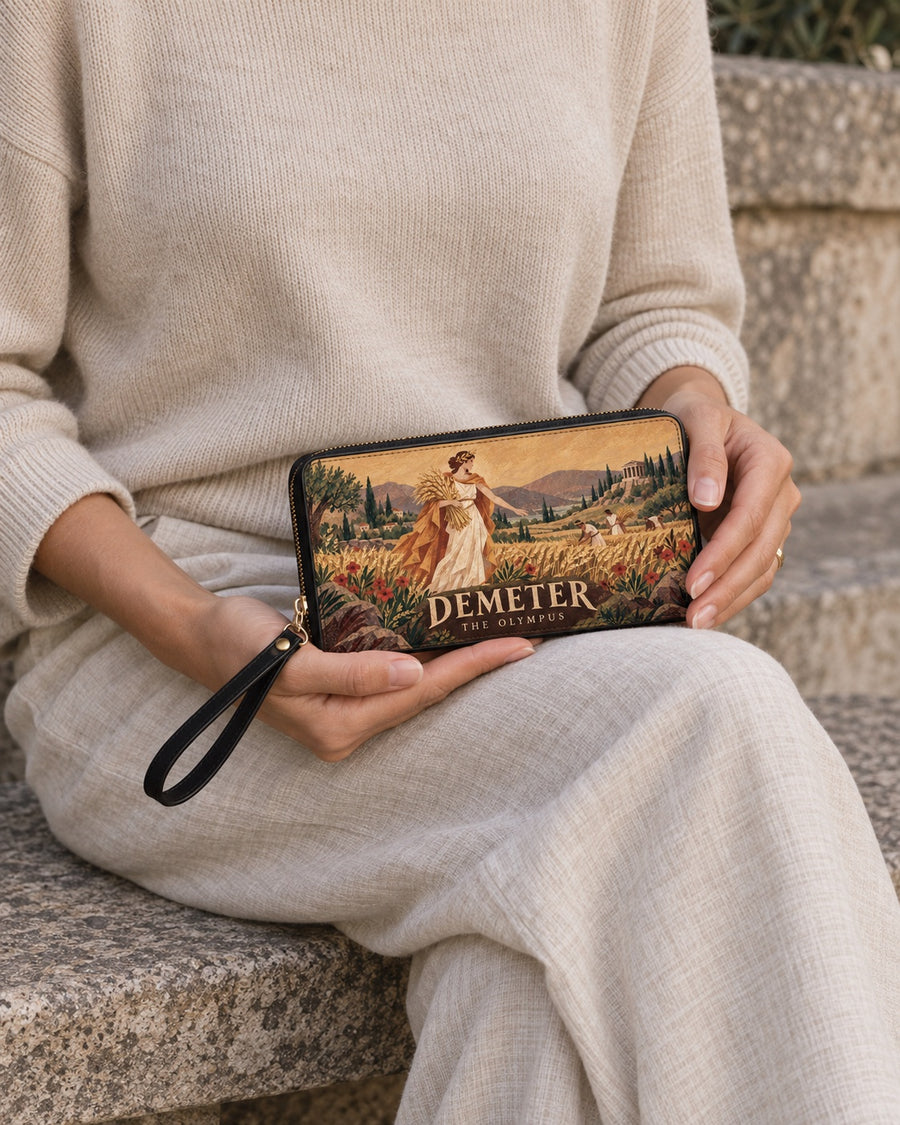 "Demeter" Long Wallet