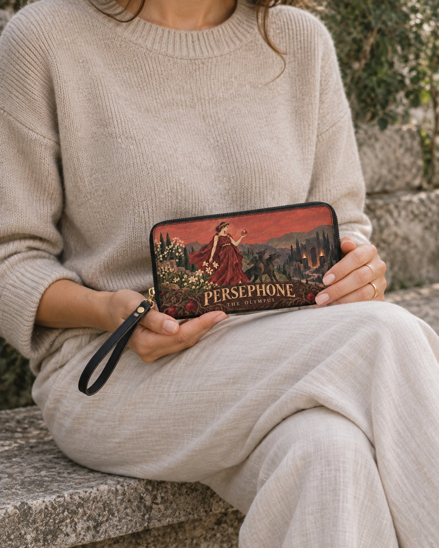 "Persephone" Long Wallet