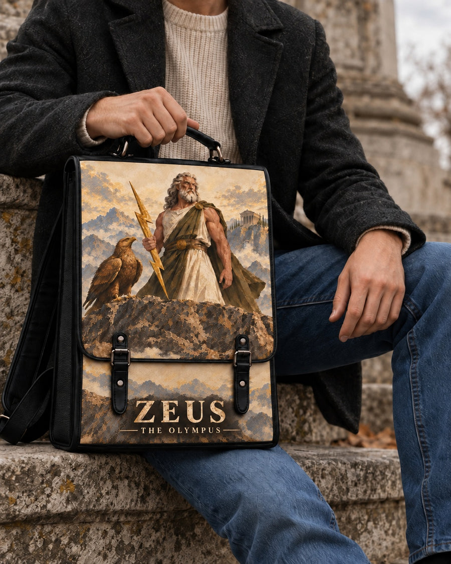"Zeus" Leather Backpack