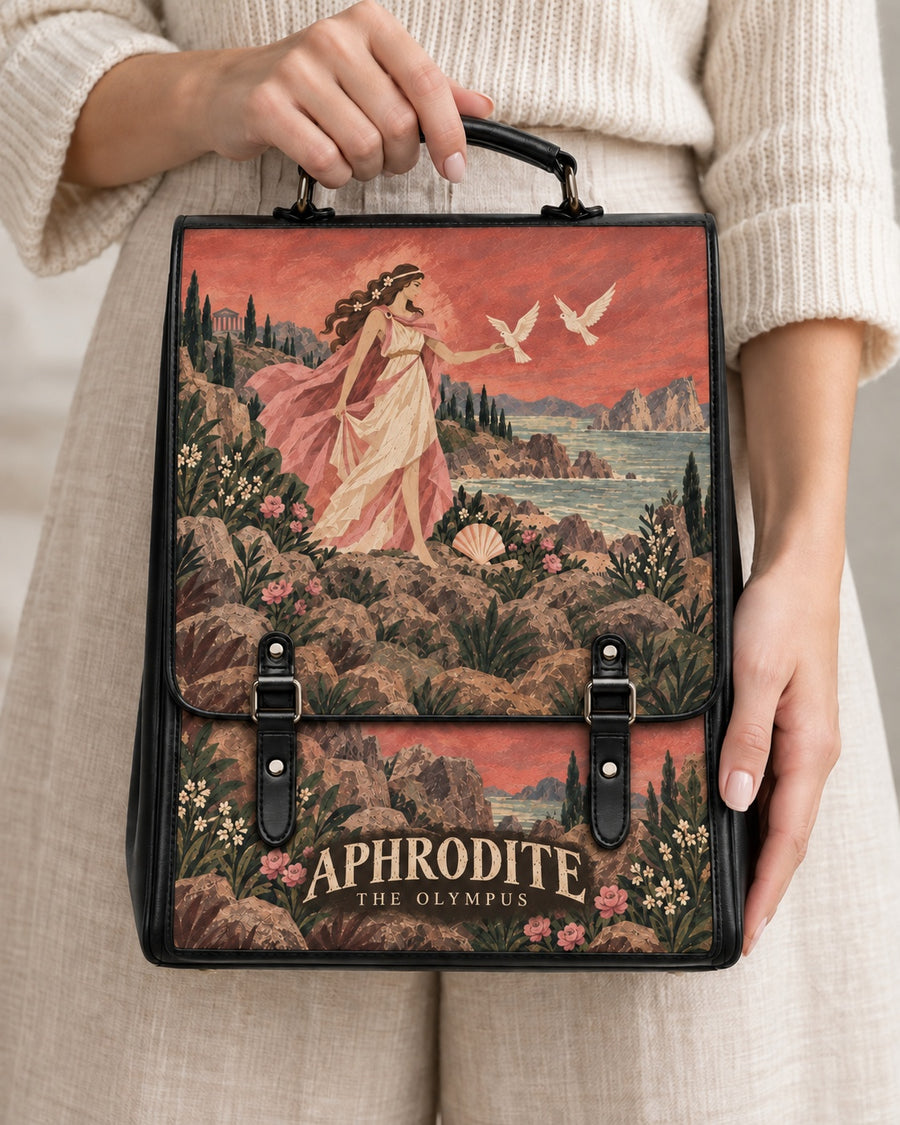 "Aphrodite" Leather Backpack