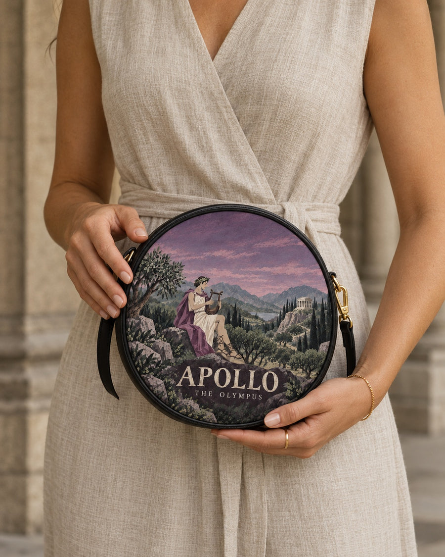 "Apollo" Circle Crossbody Bag