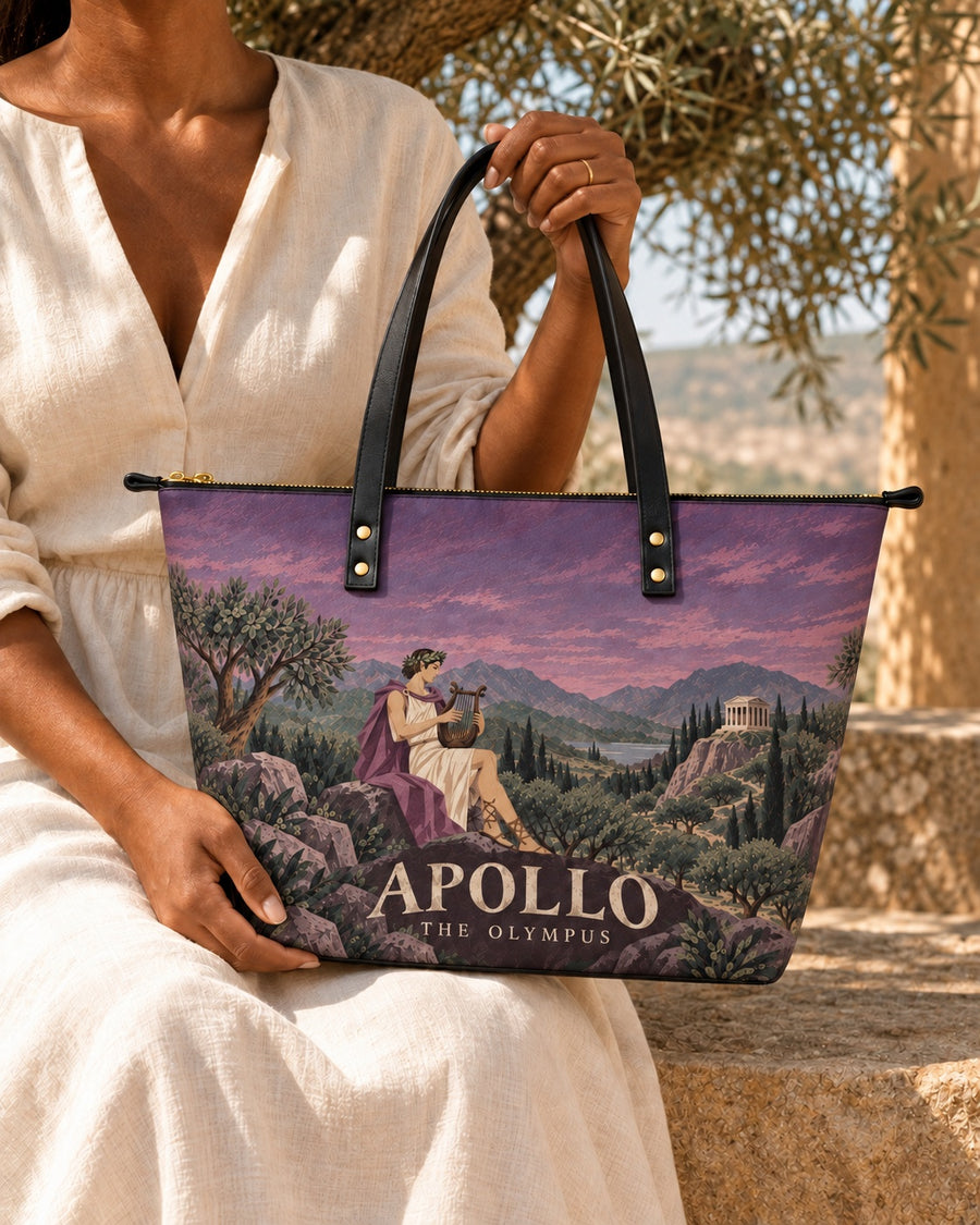 "Apollo" Leather Tote Bag