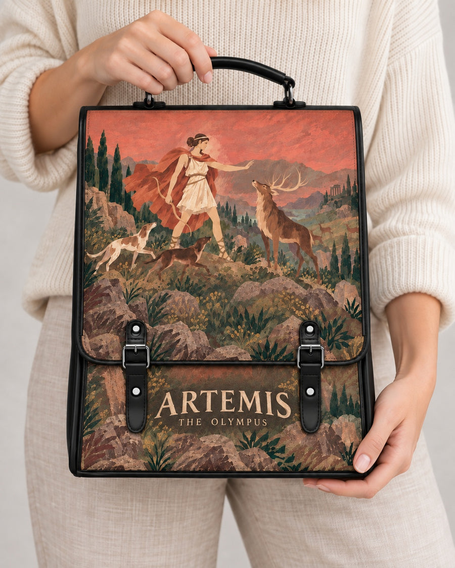 "Artemis" Leather Backpack