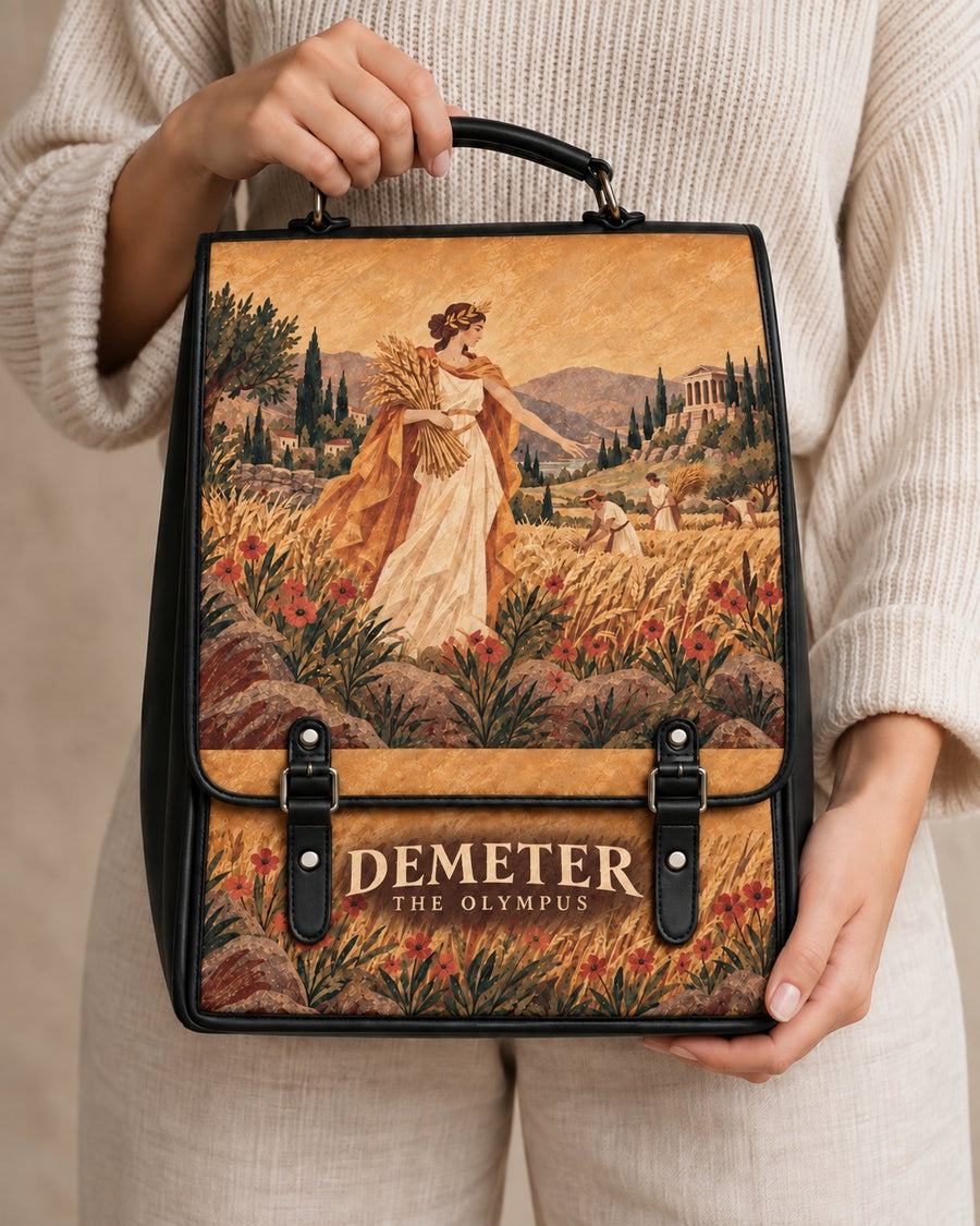 "Demeter" Leather Backpack