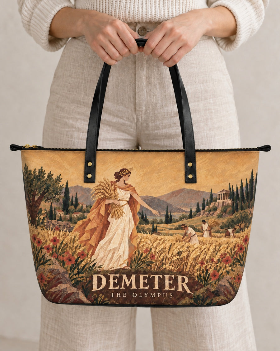 "Demeter" Leather Tote Bag