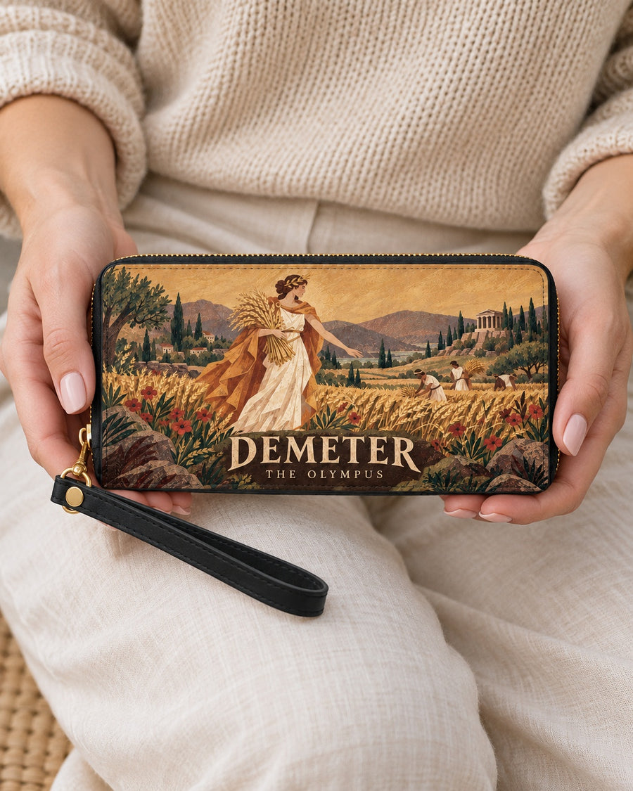 "Demeter" Long Wallet