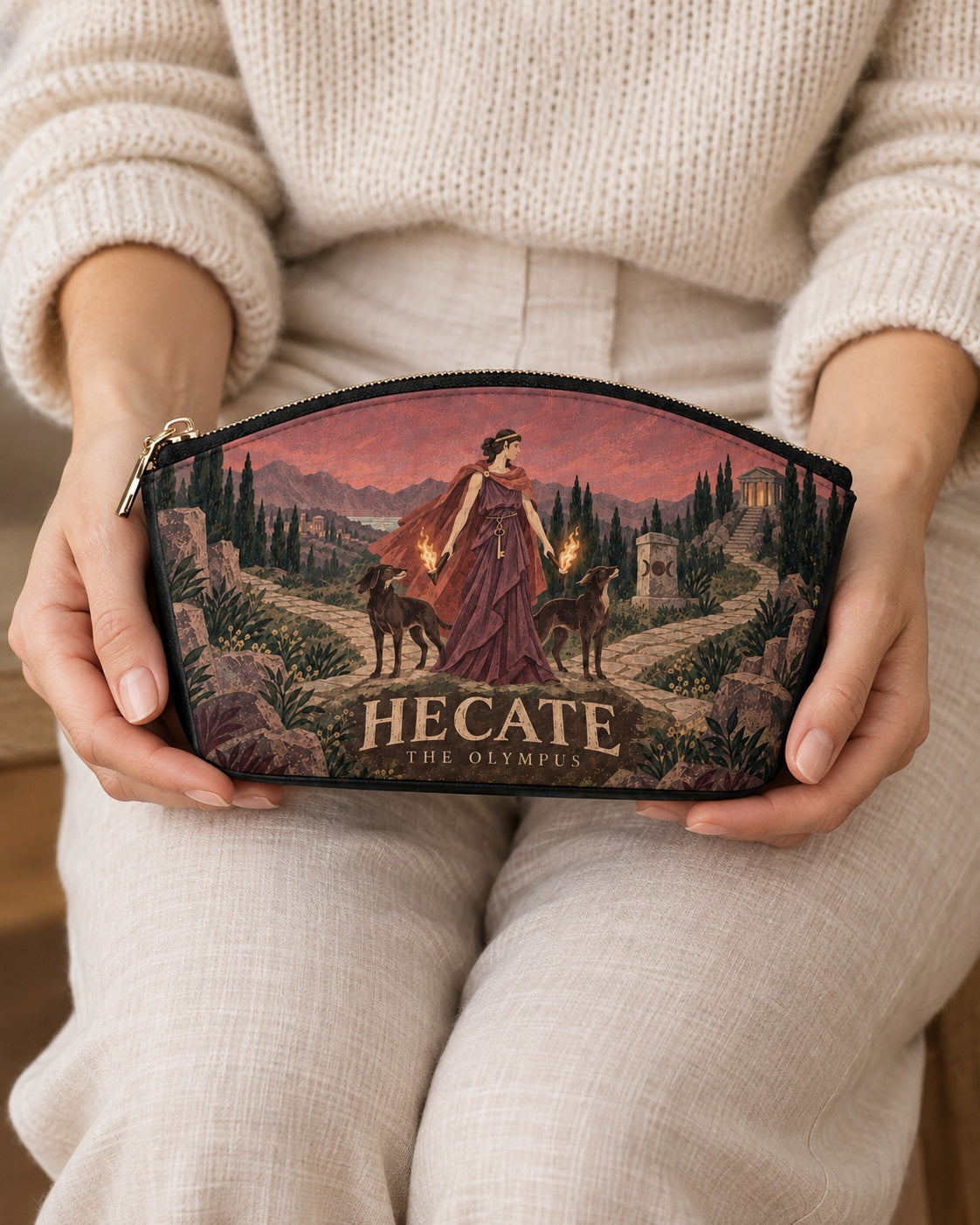 "Hecate" Eclipse Makeup Bag