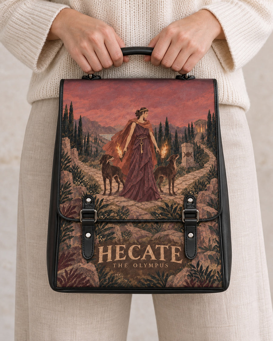 "Hecate" Leather Backpack