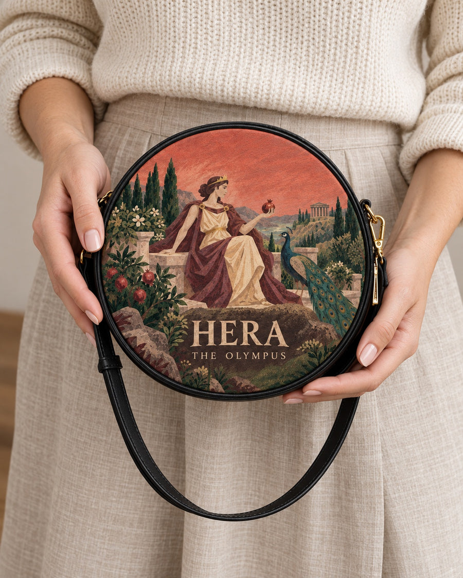 "Hera" Circle Crossbody Bag