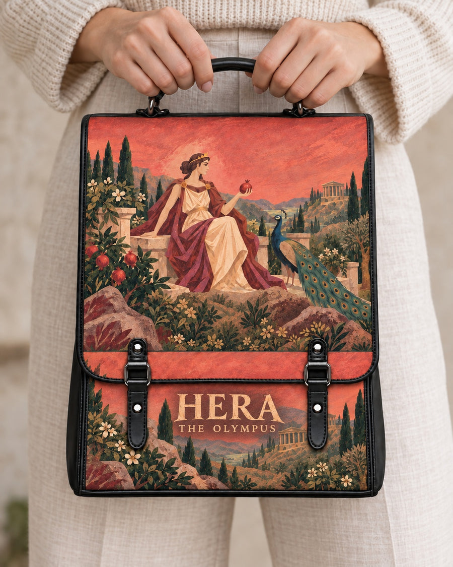 "Hera" Leather Backpack