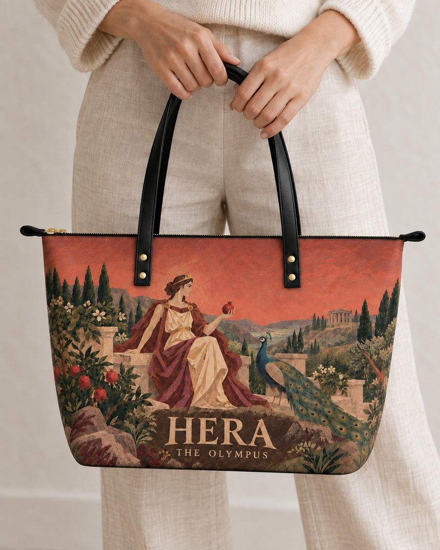 "Hera" Leather Tote Bag