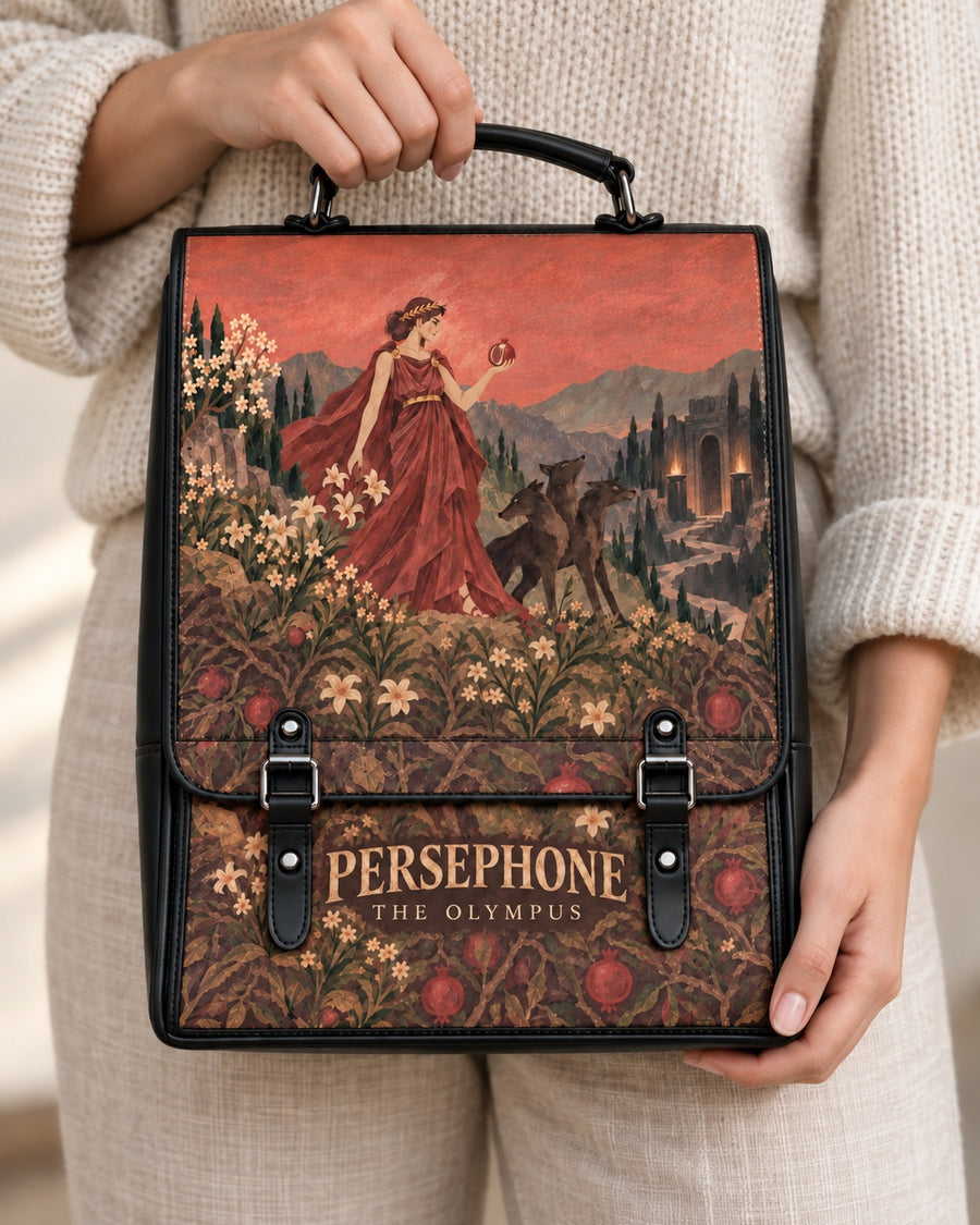 "Persephone" Leather Backpack