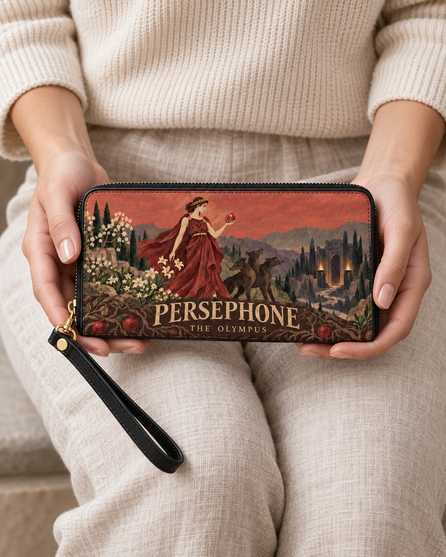 "Persephone" Long Wallet