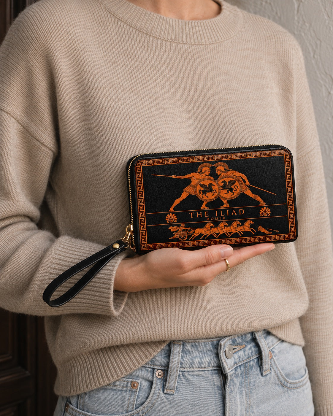"The Iliad" Long Wallet