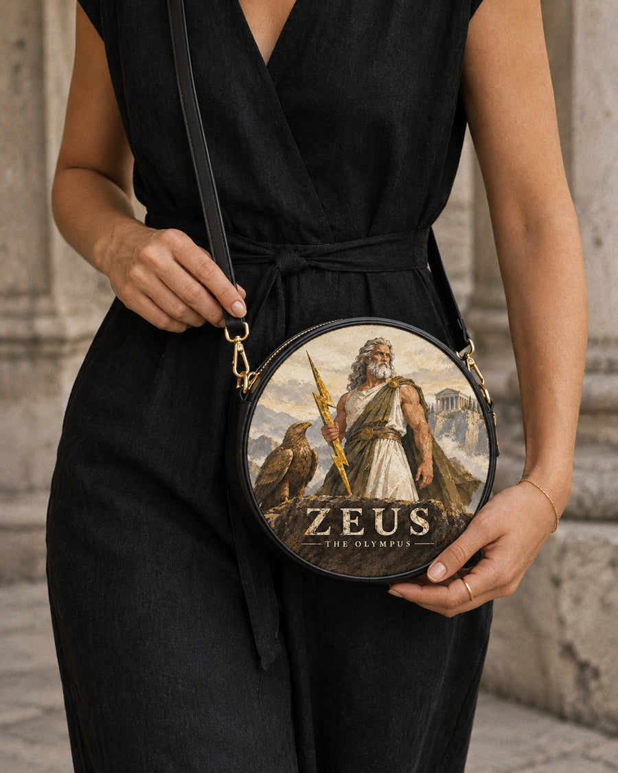"Zeus" Circle Crossbody Bag