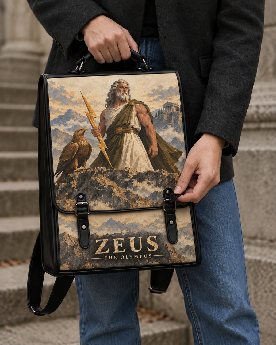 "Zeus" Leather Backpack