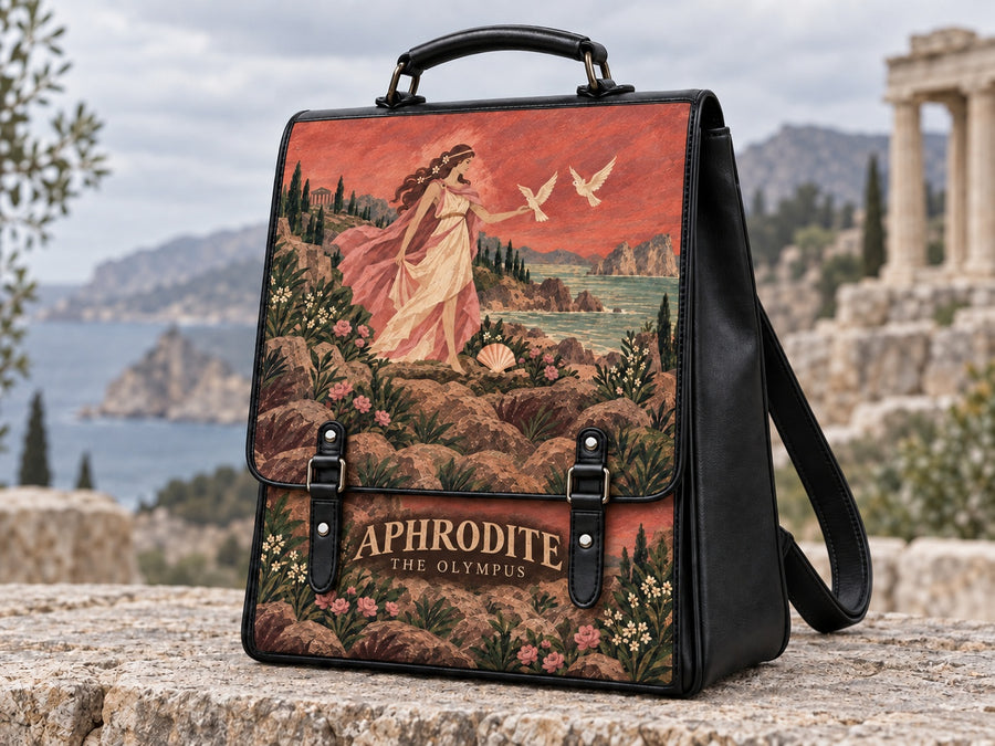 "Aphrodite" Leather Backpack