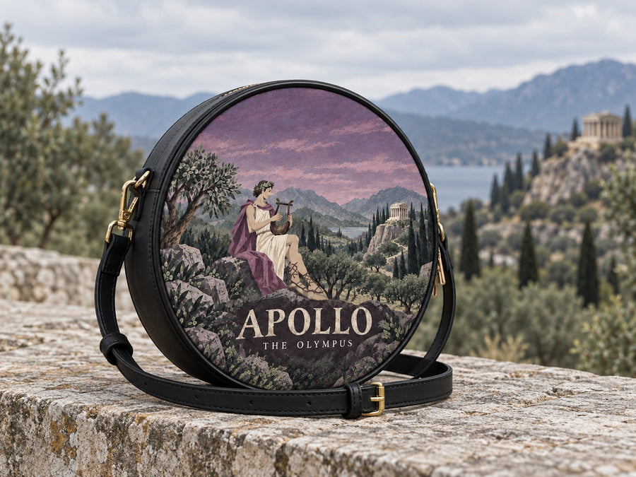 "Apollo" Circle Crossbody Bag