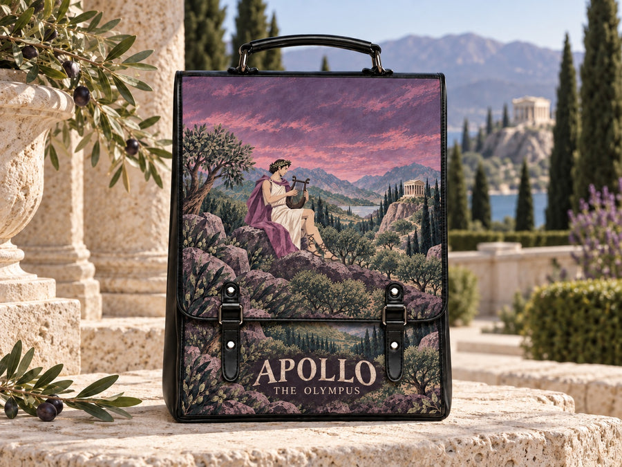 "Apollo" Leather Backpack