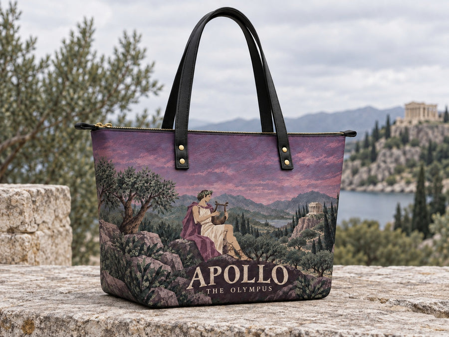 "Apollo" Leather Tote Bag