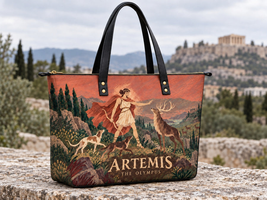 "Artemis" Leather Tote Bag