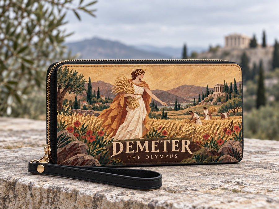 "Demeter" Long Wallet