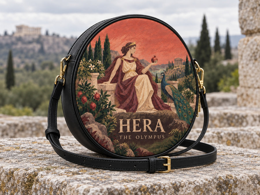 "Hera" Circle Crossbody Bag