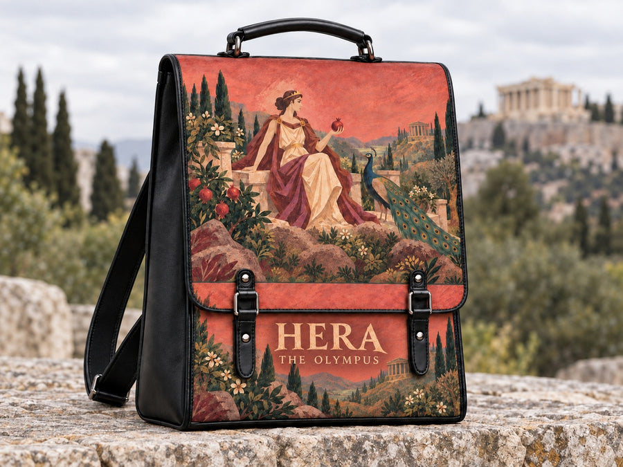 "Hera" Leather Backpack